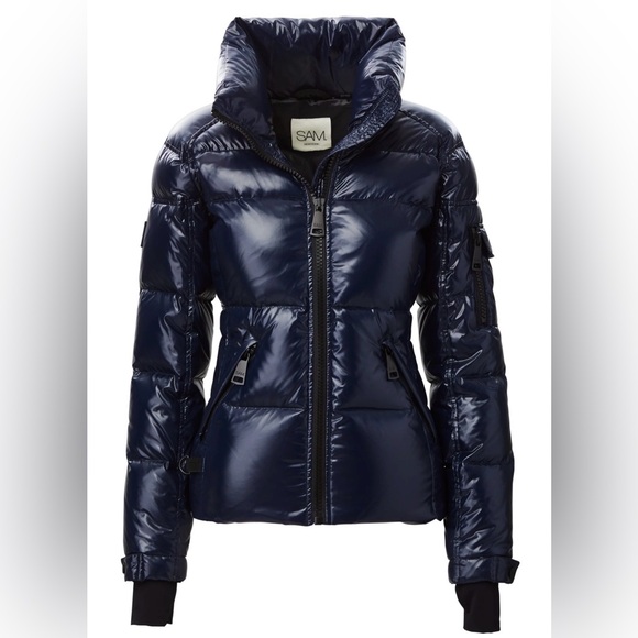 SAM. Other - SAM Navy Quilted Jacket